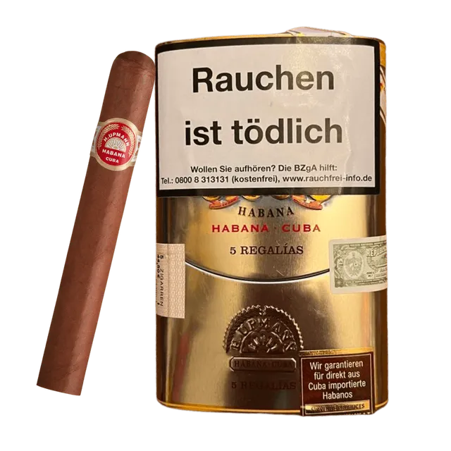 h-upmann-regalias-zigarre-blechdose-mild-mittelkr-ftig image 1