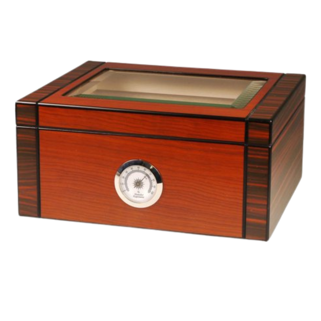 la-galana-humidor-glasdeckel-humidor-f-r-25-zigarren image 1