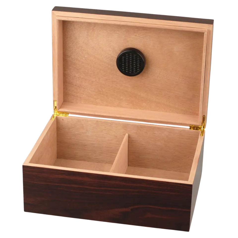 humidor-walnut-dekor-f-r-ca-50-zigarren-mit-hygrometer image 1