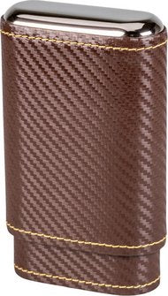 la-galana-schiebe-etui-leder-d-braun-carbon-4-zigarren image 1