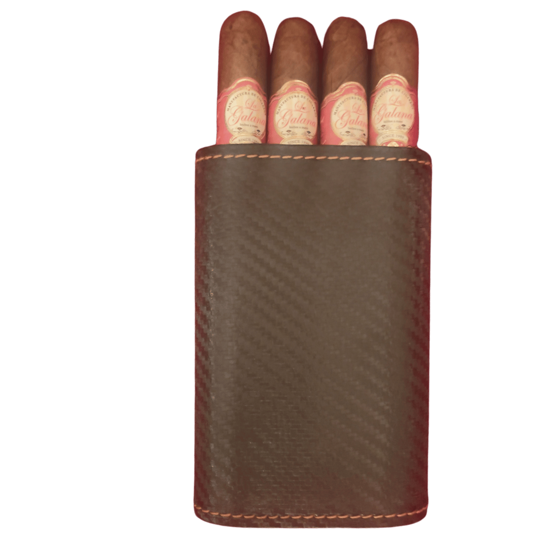 la-galana-schiebe-etui-leder-d-braun-carbon-4-zigarren image 2