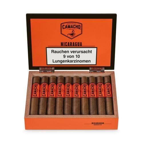 camacho-nicaragua-robusto-zigarre-einzeln-mittelkr-ftig image 3