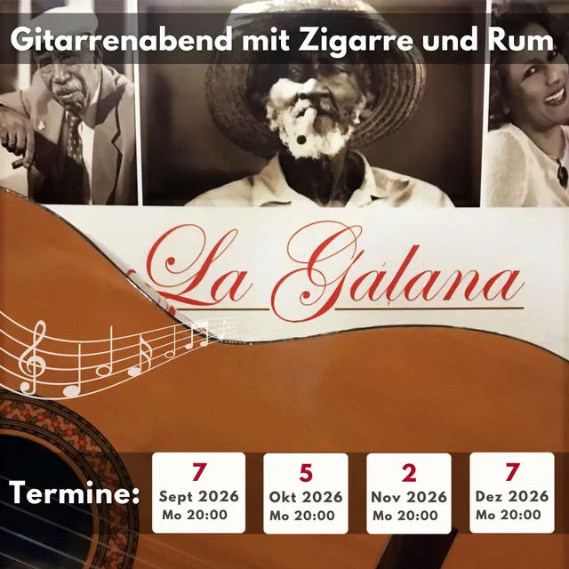 la-galana-gitarrenabend-mit-zigarre-und-rum-gutschein-konzert image 1