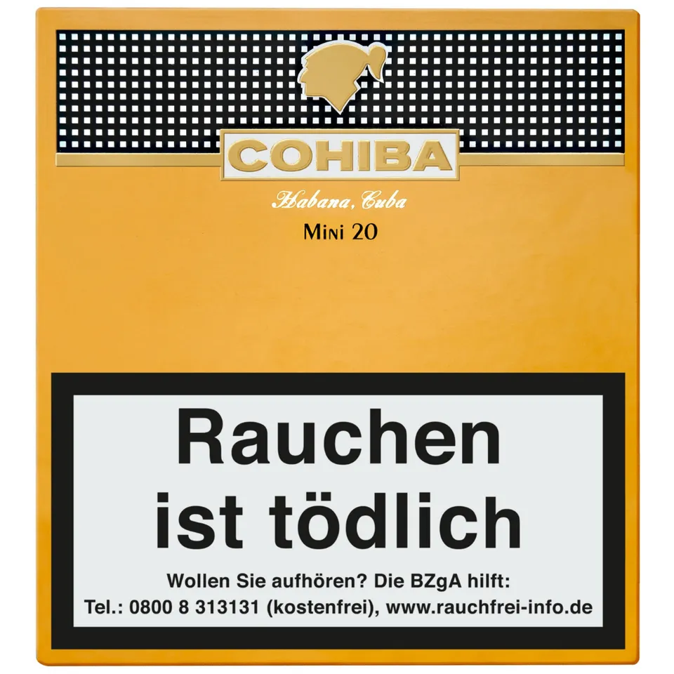 cohiba-mini-20-cigarillos-20er-pack-kurz-kuba image 1