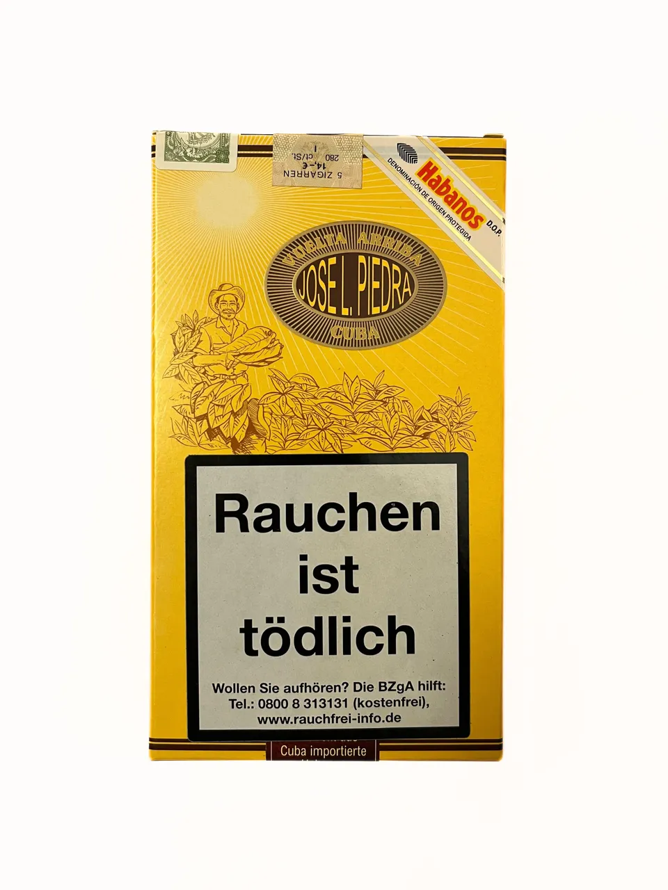 jos-l-piedra-petit-cetros-zigarre-5er-packung-kuba image 1