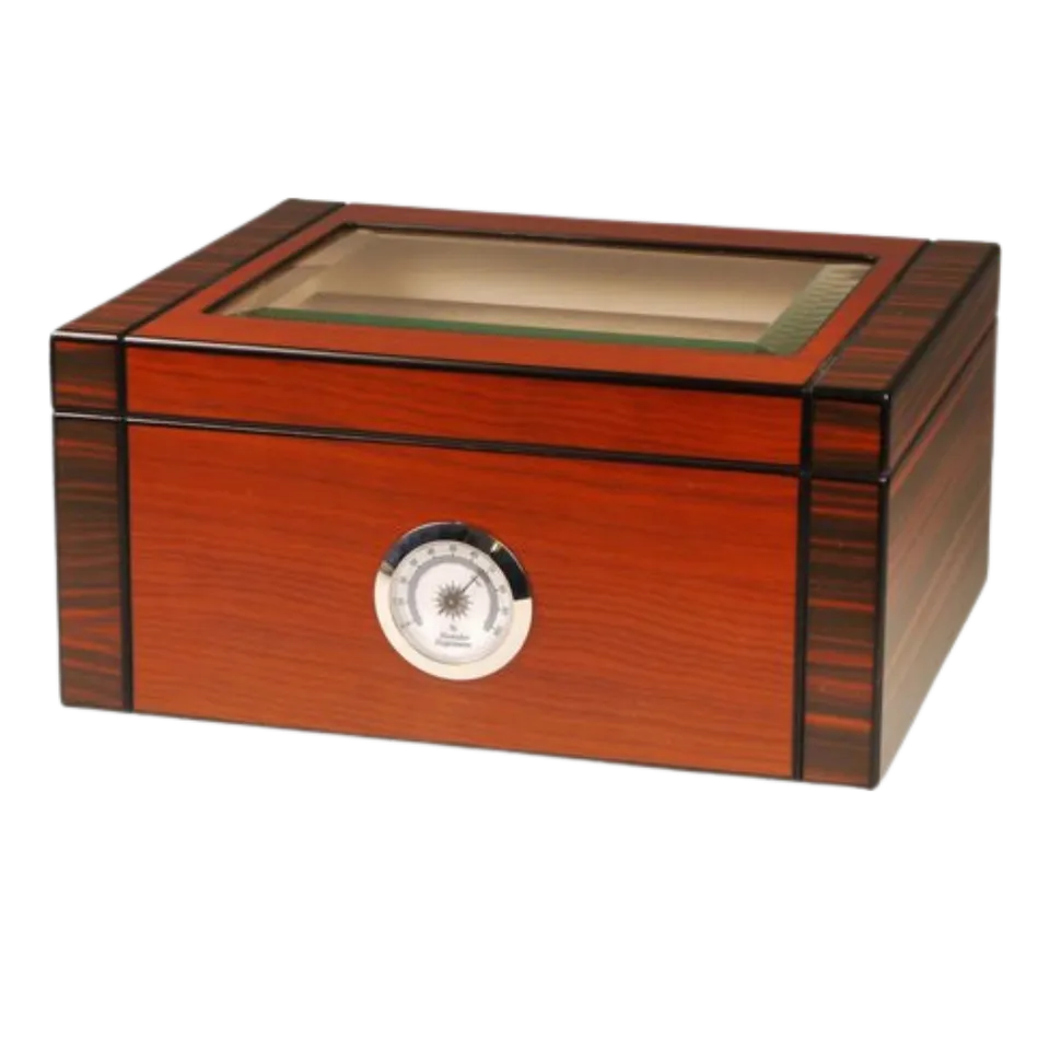 la-galana-humidor-glasdeckel-humidor-f-r-25-zigarren image 1