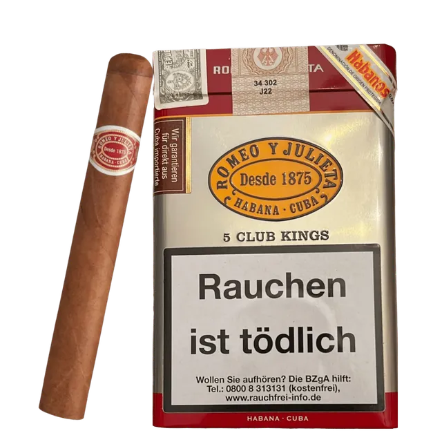 romeo-y-julieta-club-kings-cigarillos-5er-mittlere-st-rke image 1