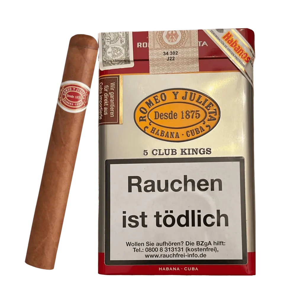 romeo-y-julieta-club-kings-cigarillos-5er-mittlere-st-rke image 1