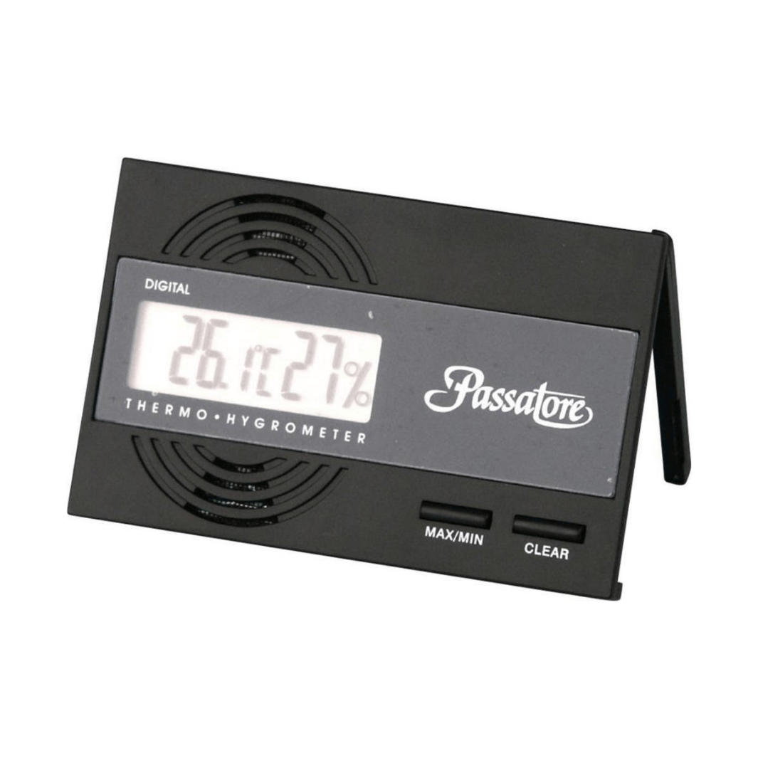 passatore-hygrometer-digital-thermo-magnet-schwarz image 1