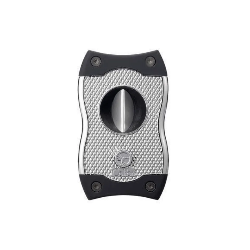 colibri-sv-cut-zigarrenabschneider-rosegold-schwarz-v-schnitt image 1