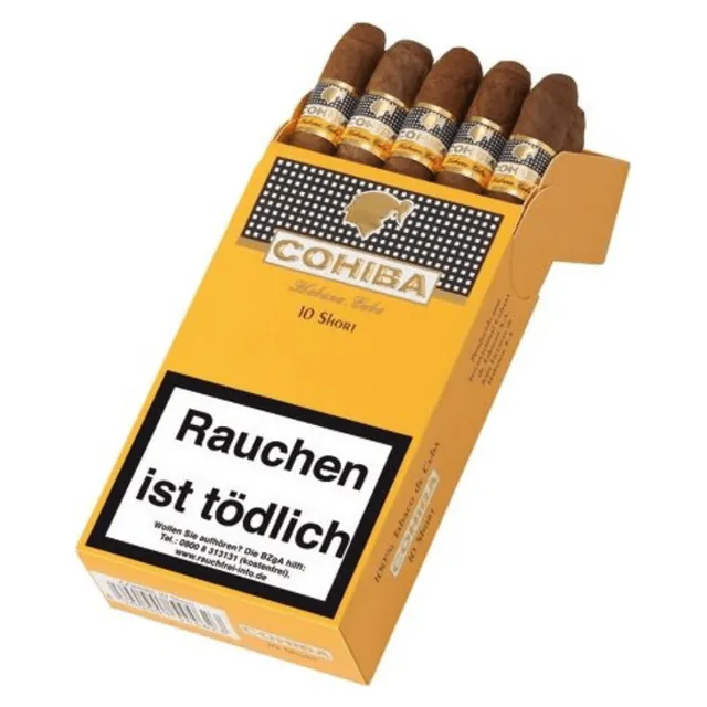 cohiba-short-10-cigarillos-kuba-10er-pack image 1
