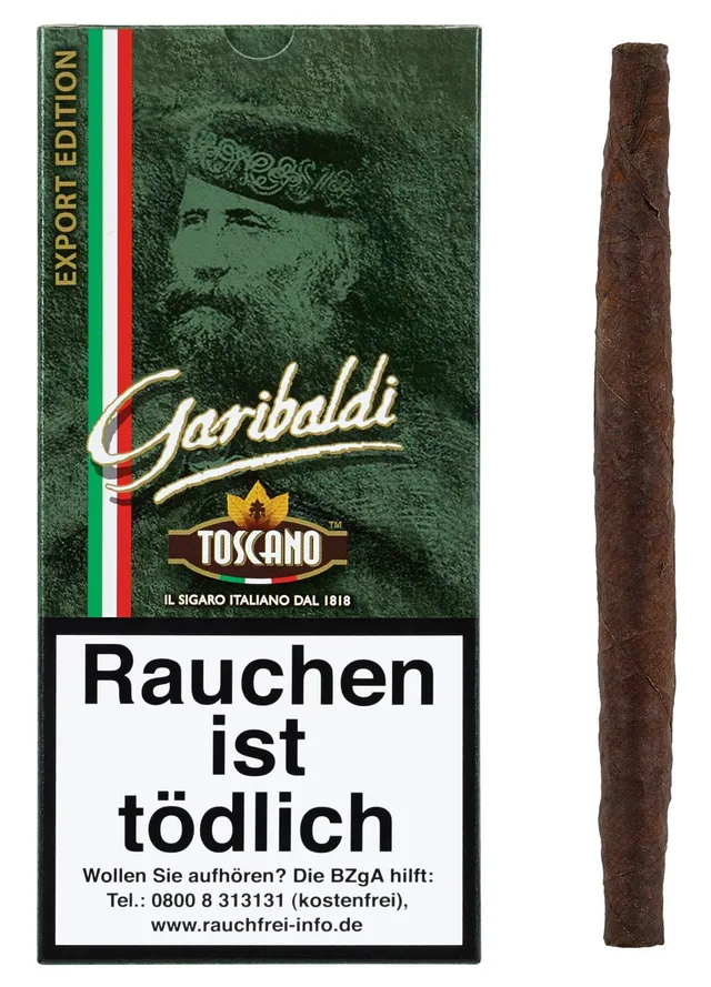 toscano-garibaldi-cigarillos-5er-packung-kentucky image 1