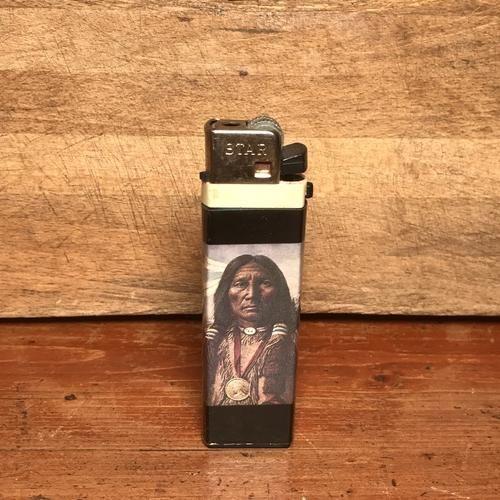 vintage-sitting-bull-feuerzeug-antik-sioux-sammlung image 1