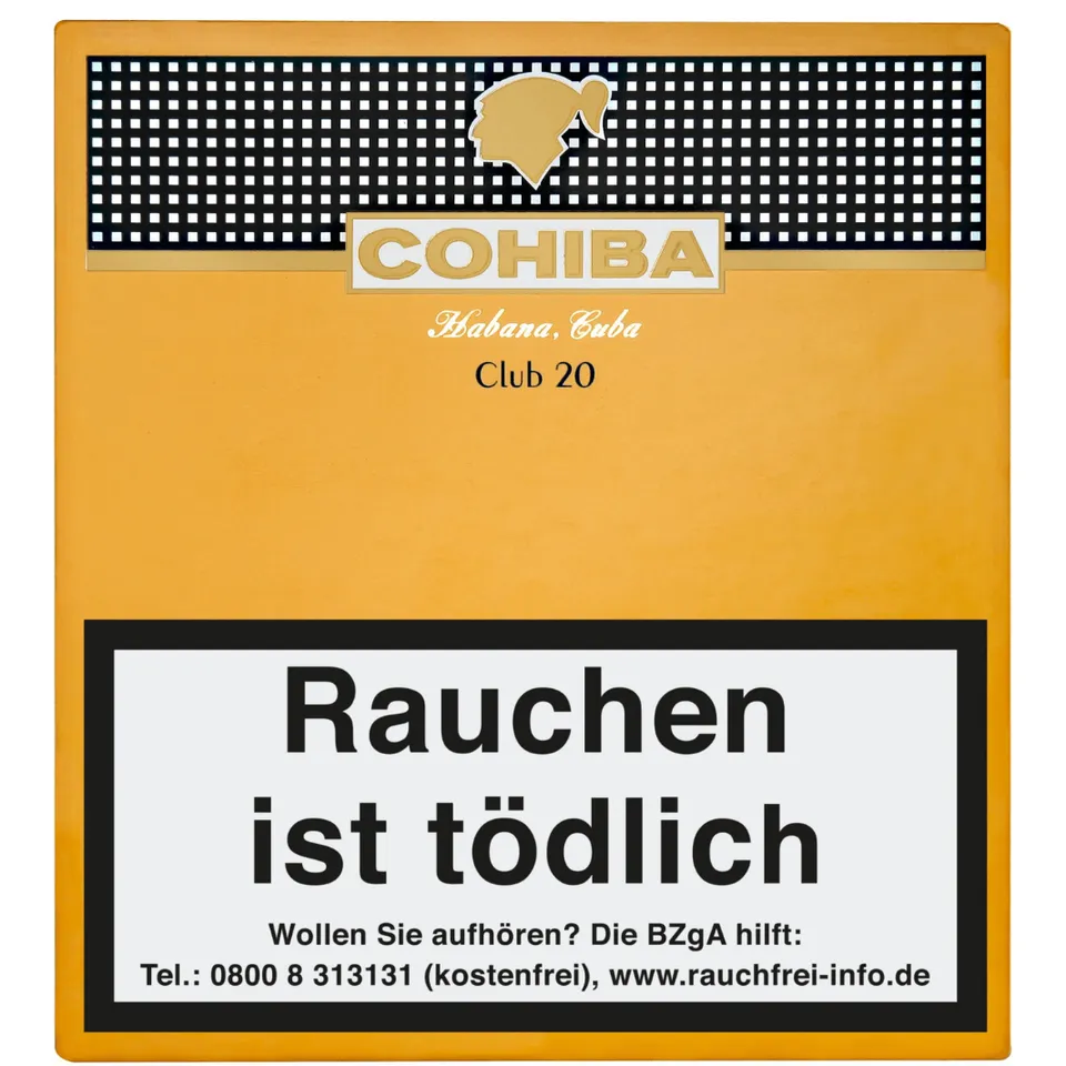 cohiba-club-20-zigarillos-kuba-holzig-w-rzig-95mm image 1