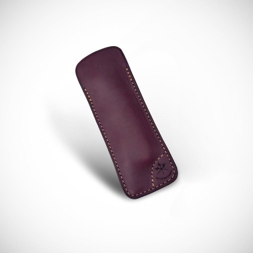les-fines-lames-zigarrenmesser-messing-etui-burgunder image 3