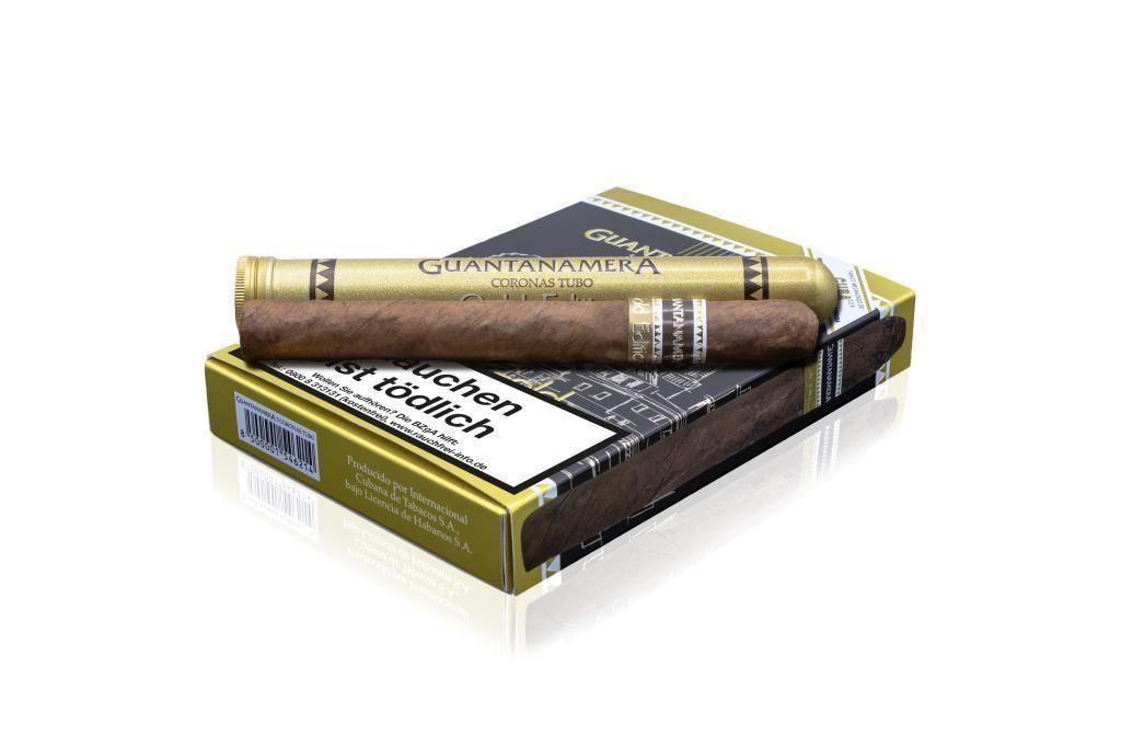 guantanamera-coronas-tubo-gold-edition-zigarre-st-ck-mild image 1