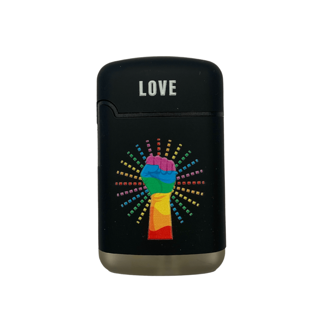 pride-zigarrenfeuerzeug-jetflame-einflammig-muster-love image 3