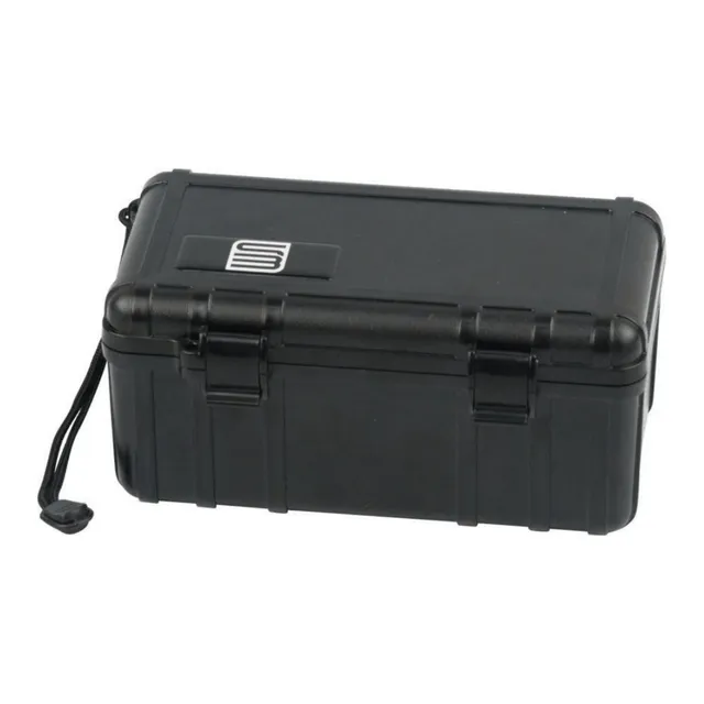 la-galana-s3-reisehumidor-acryl-schwarz-f-r-10-15-zigarren image 1