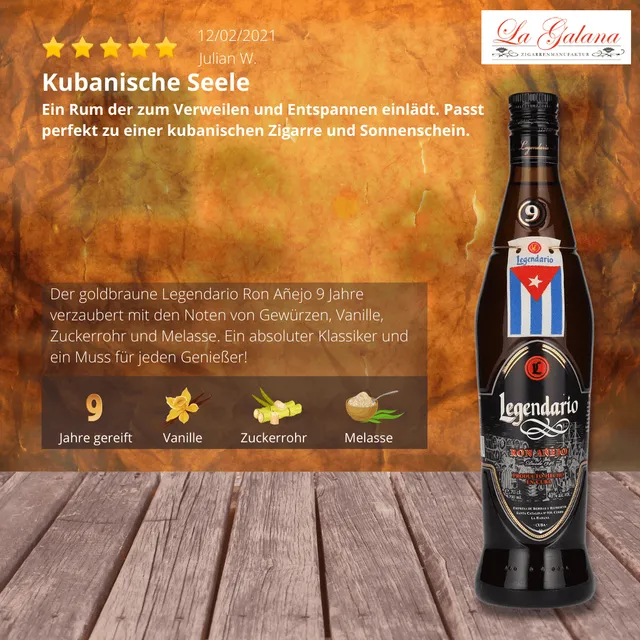 legendario-a-ejo-rum-9-jahre-kuba-vanille image 1