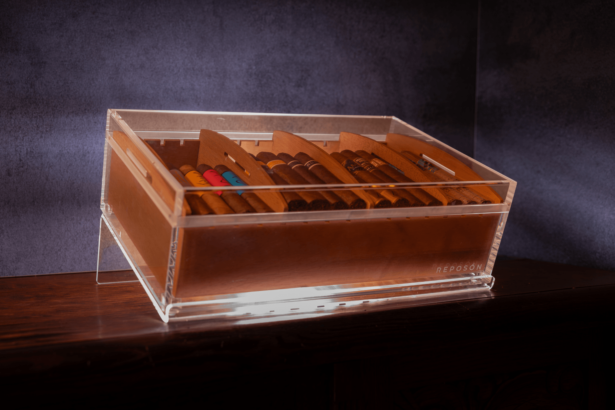 reposon-stage-classic-duo-humidor-display-acryl-5-mm image 2