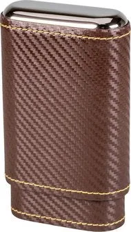 la-galana-schiebe-etui-leder-d-braun-carbon-4-zigarren image 1