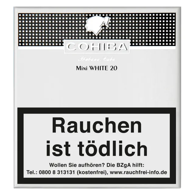 cohiba-white-mini-20-cigarillos-20-st-ck-aus-kuba image 1
