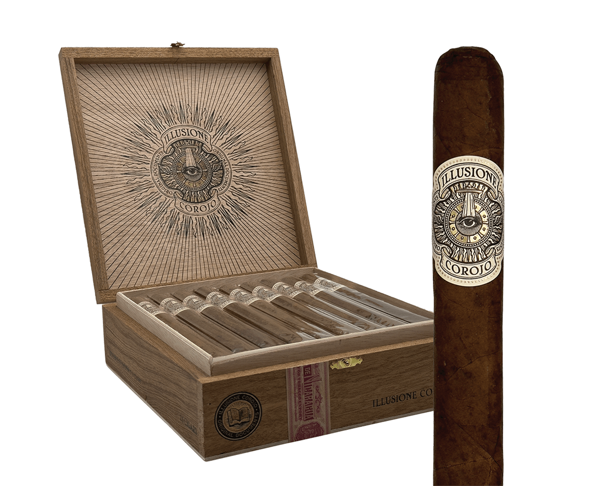 illusione-original-documents-corojo-slam-zigarre-double-corona-7-x50 image 2