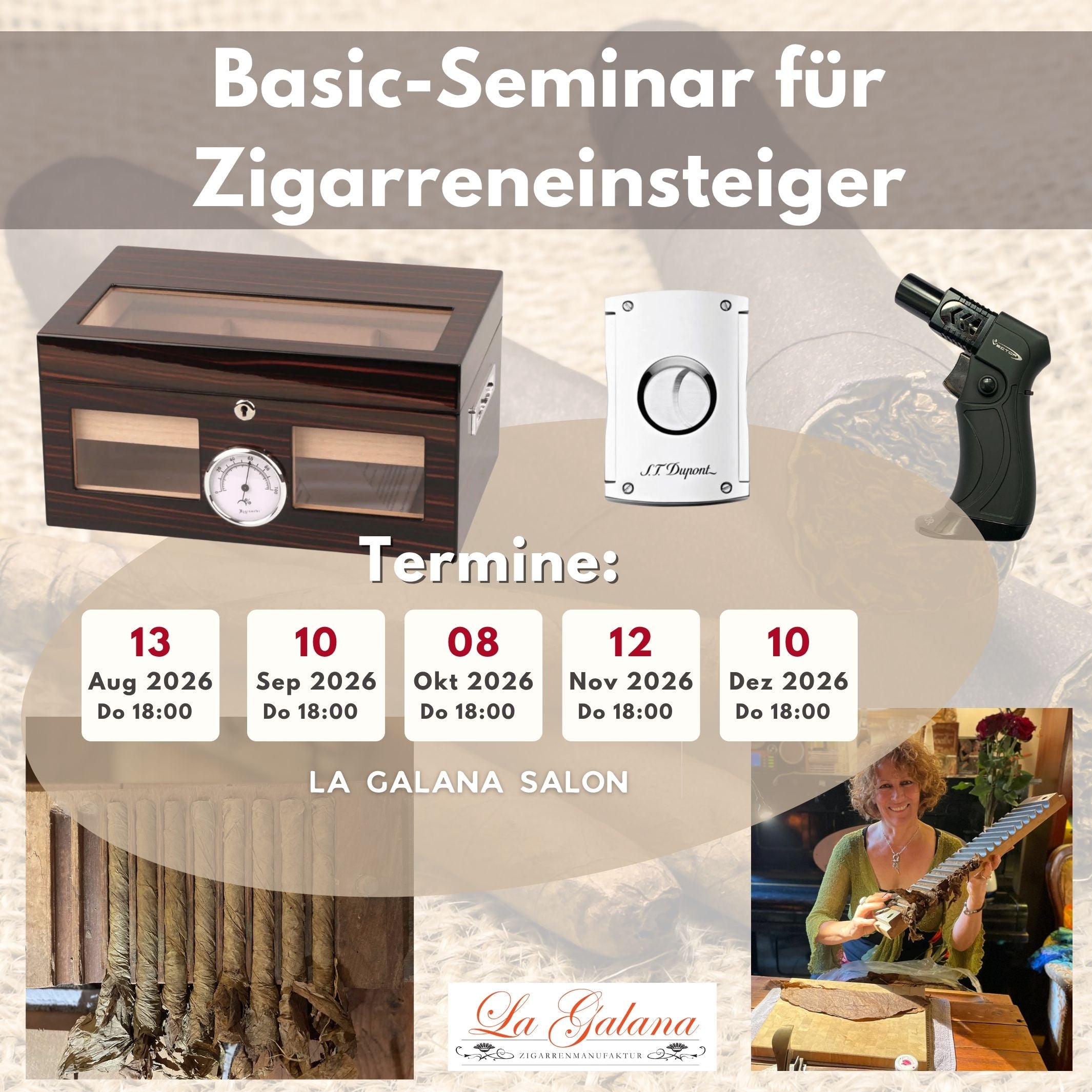 la-galana-basic-seminar-zigarreneinsteiger-gutschein-2-std image 1