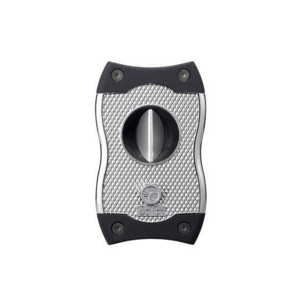 colibri-sv-cut-zigarrenabschneider-rosegold-schwarz-v-schnitt image 1