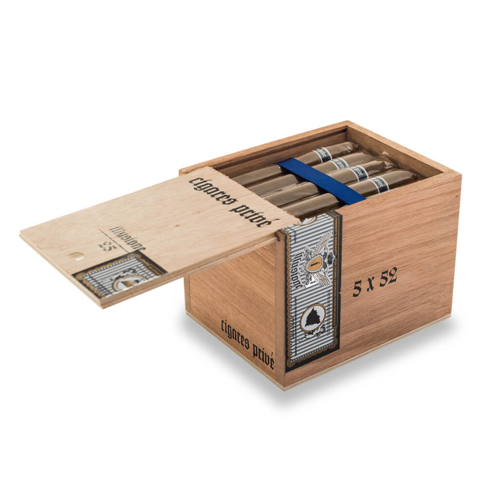 illusione-cigares-prive-natural-robusto-zigarre-5x52-mild image 4