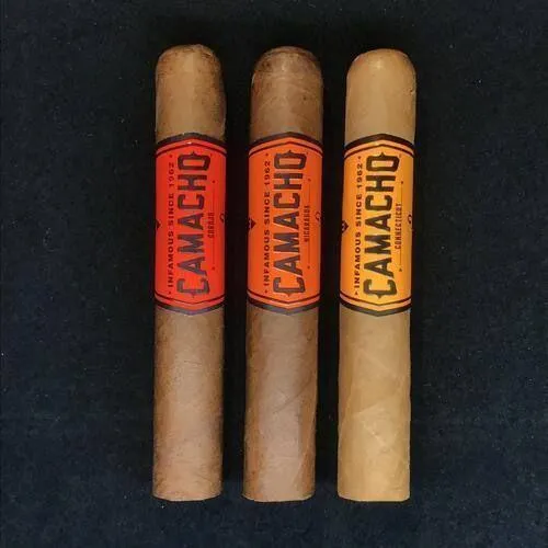 camacho-robusto-sampler-zigarrenset-3er-nicaragua image 1