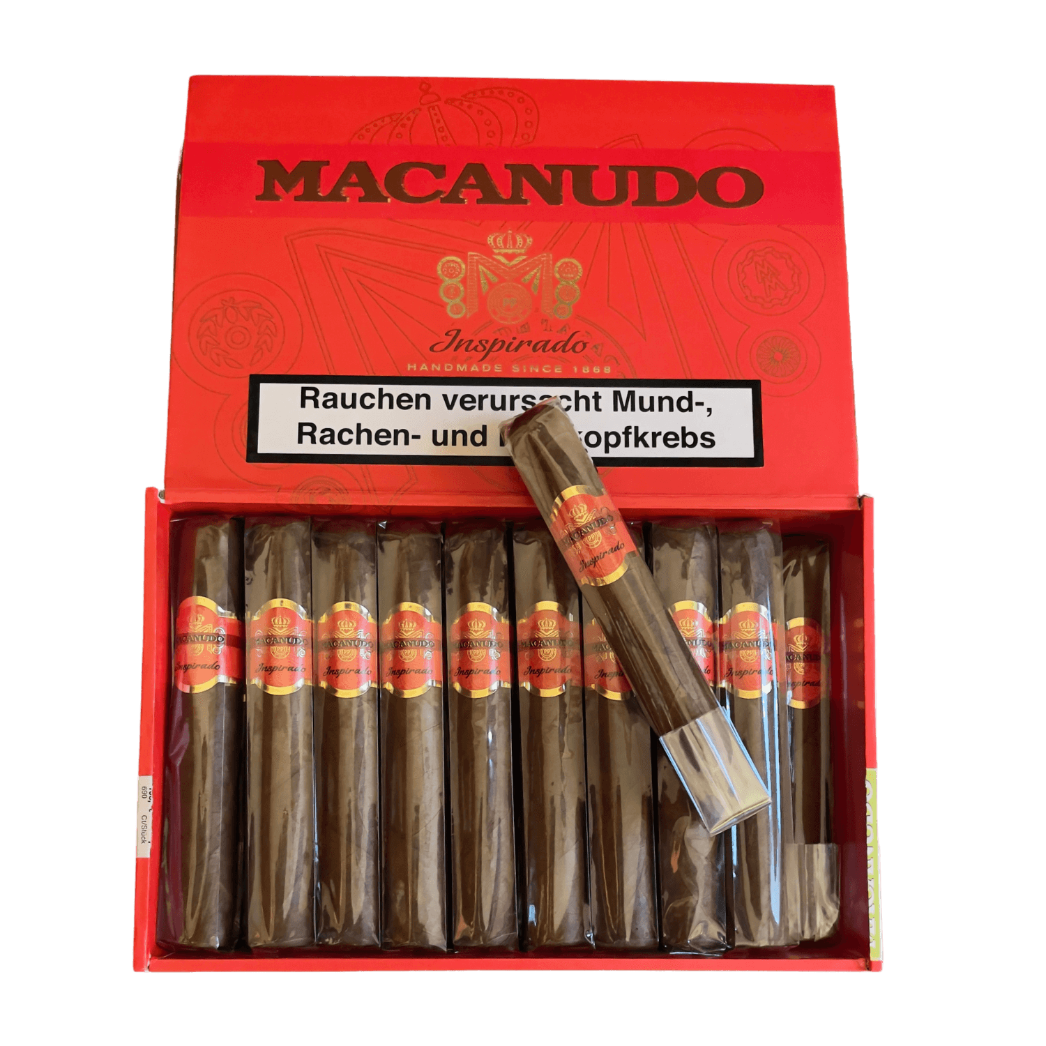 macanudo-inspirado-orange-robusto-zigarre-einzeln-mittelstark image 2