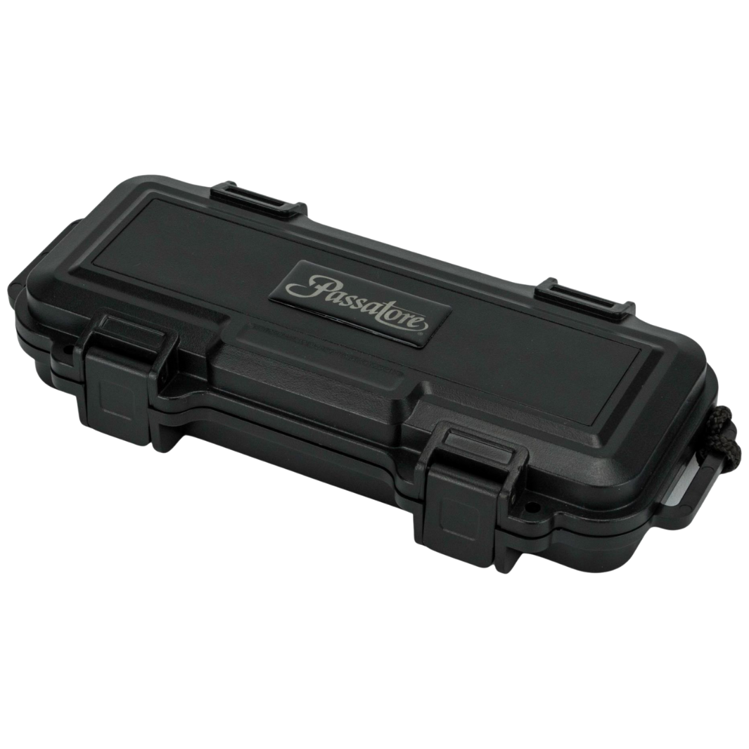 passatore-cigar-case-acryl-schwarz-etui-f-r-4-5-zigarren image 1