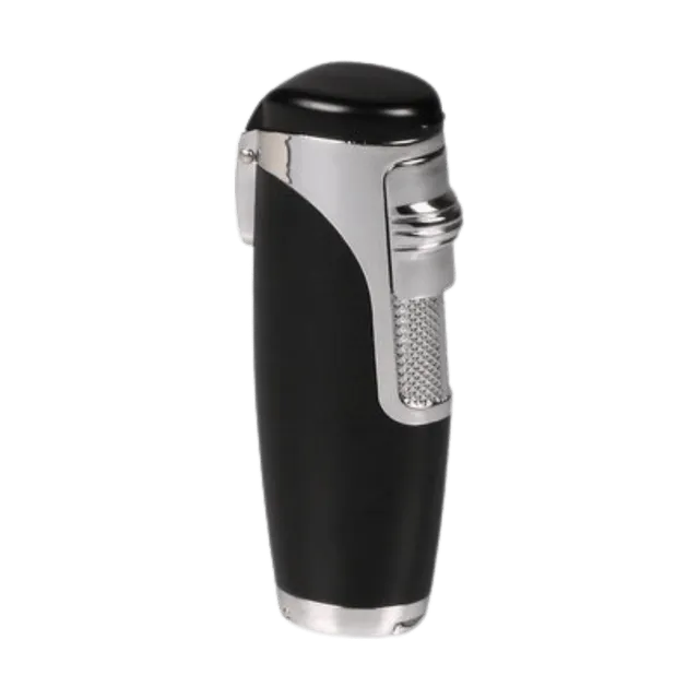 sky-zigarrenfeuerzeug-3er-jetflamme-schwarz-mit-7mm-cutter image 1