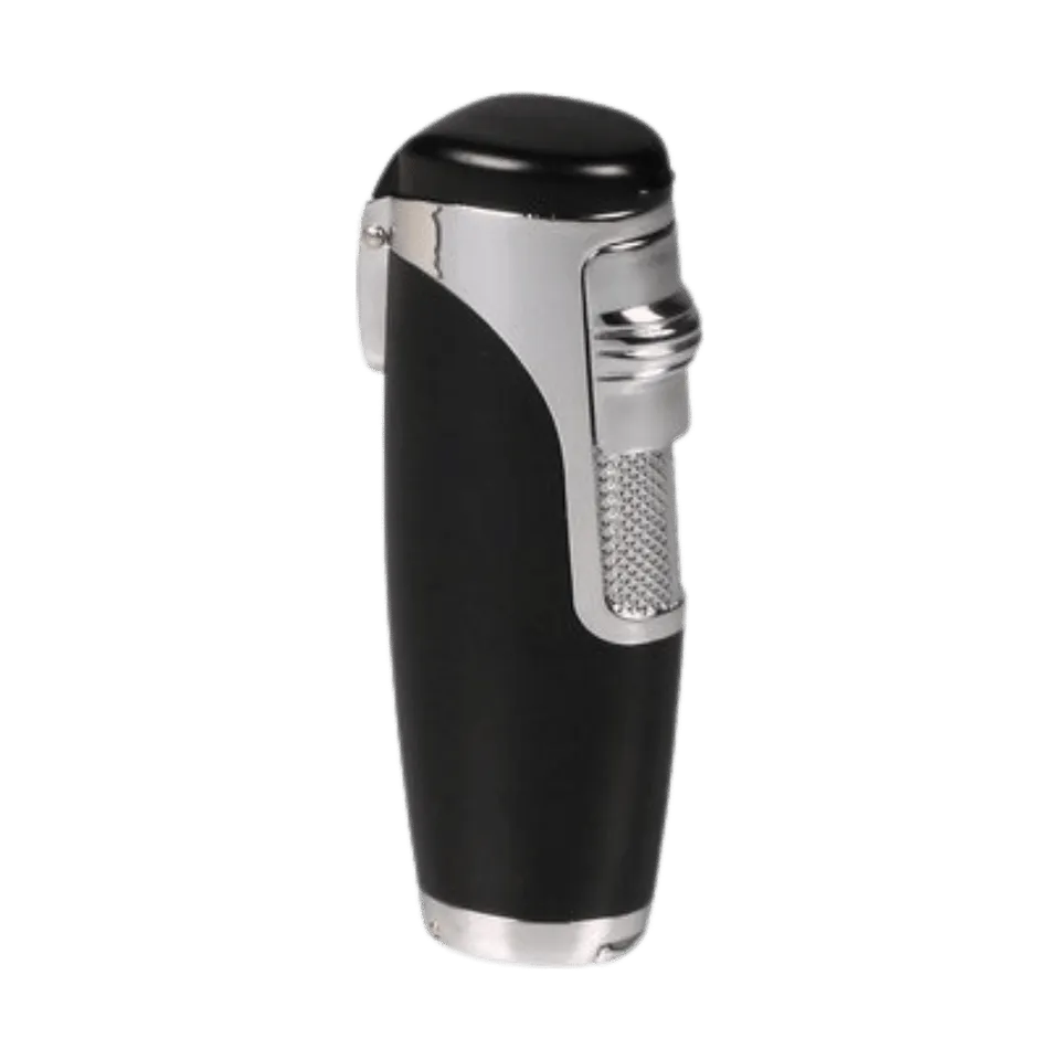 sky-zigarrenfeuerzeug-3er-jetflamme-schwarz-mit-7mm-cutter image 1