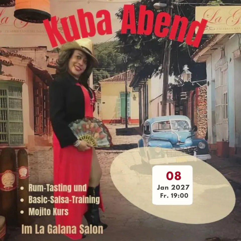 la-galana-kuba-event-k-ln-rum-mojito-salsa-2-5-stunden-ticket image 1