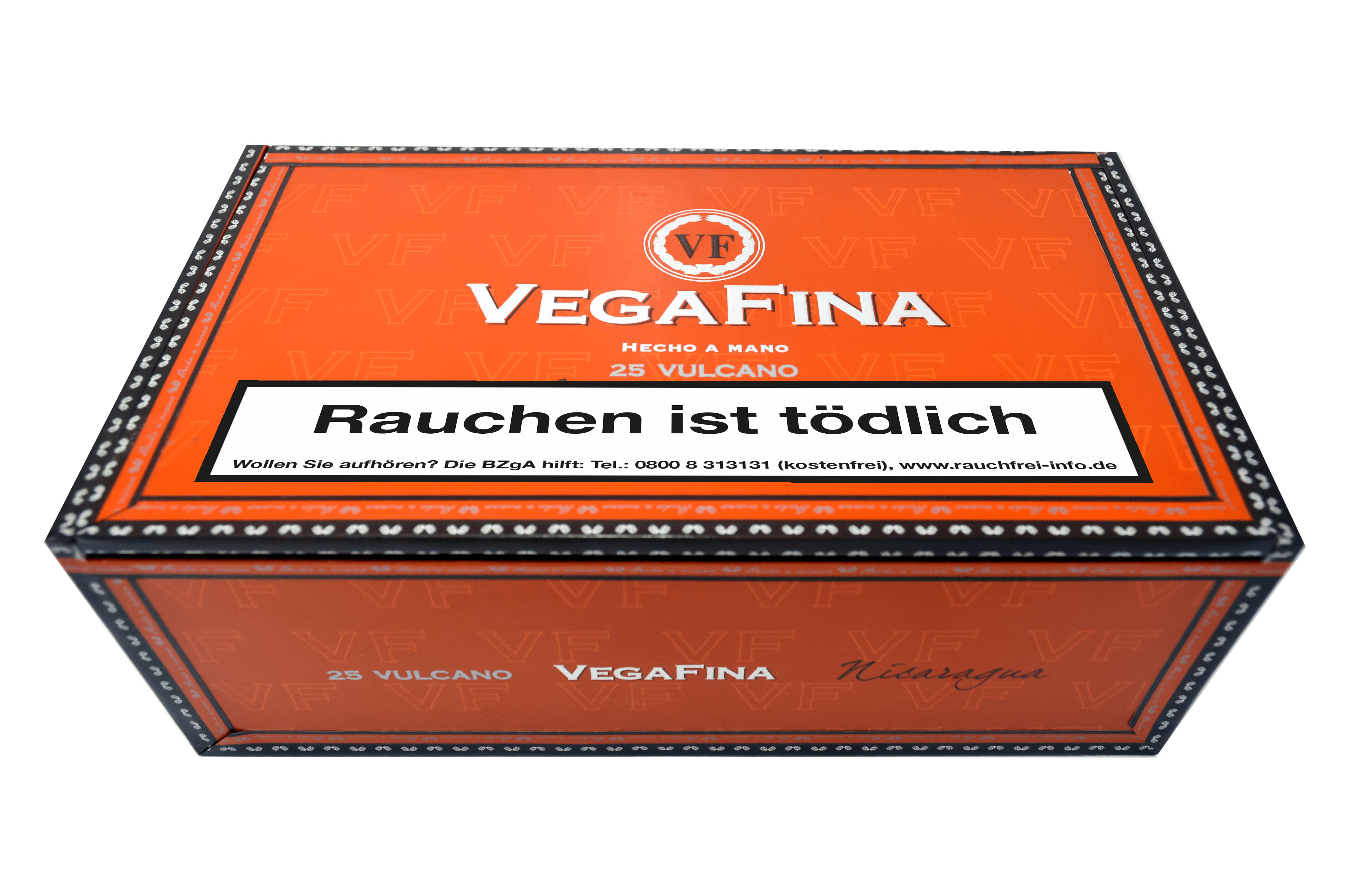 vegafina-nicaragua-vulcano-zigarre-gran-toro-mittel image 2